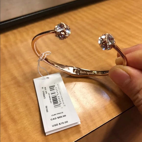 $78 New Kate Spade marmalade rose gold bracelet - Picture 3 of 8